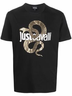 Just Cavalli футболка с логотипом