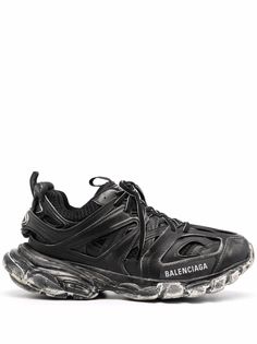 Balenciaga кроссовки Track с эффектом потертости