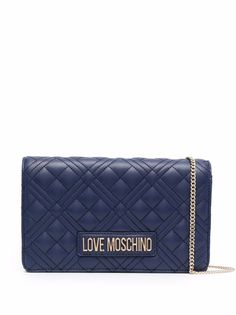 Love Moschino стеганая сумка на плечо