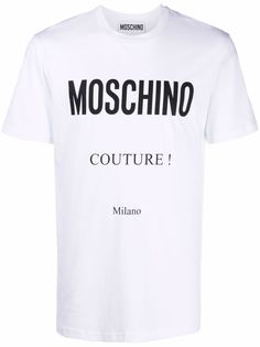 Moschino футболка с логотипом