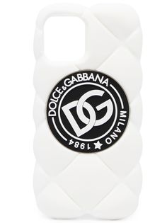 Dolce & Gabbana стеганый чехол для iPhone 12 Pro