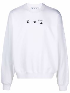 Off-White толстовка с логотипом Arrows Tree
