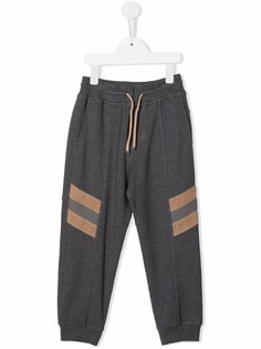 Brunello Cucinelli Kids спортивные брюки с лампасами