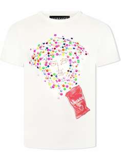 Versace Kids футболка с принтом Medusa