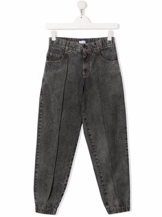 Brunello Cucinelli Kids джинсы с эластичным поясом