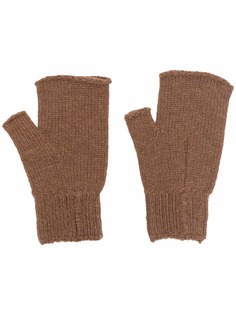 Maison Margiela шерстяные перчатки-митенки