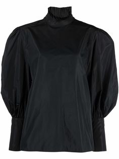 Alberta Ferretti блузка с объемными рукавами