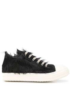 Rick Owens фактурные кеды на шнуровке