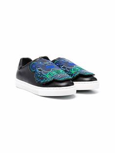 Kenzo Kids слипоны с логотипом