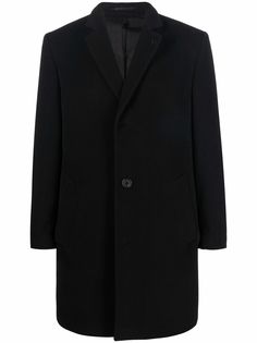 Karl Lagerfeld шерстяное однобортное пальто