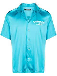 Nahmias рубашка с принтом Summer Land