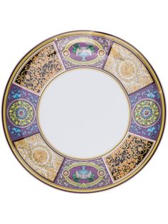 Versace Tableware керамическая тарелка Baroque Mosaic (28 см)