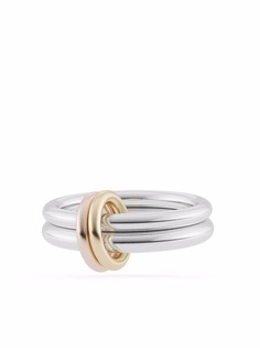 Spinelli Kilcollin кольцо Calliope из серебра, желтого и розового золота
