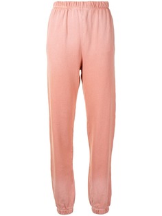 RE/DONE брюки с эффектом градиента