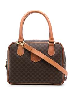 Céline Pre-Owned сумка 1990-х годов с узором Macadam и нашивкой-логотипом