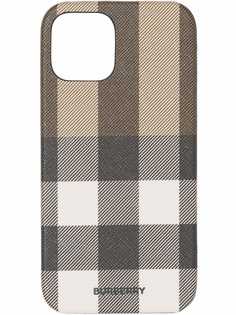 Burberry клетчатый чехол для iPhone 12 Pro