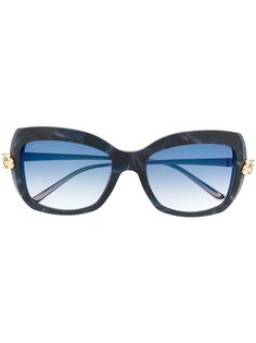 Cartier Eyewear солнцезащитные очки Panthere в квадратной оправе