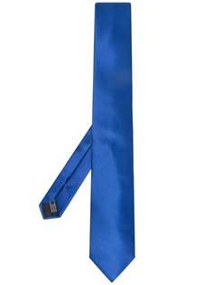 LANVIN шелковый галстук с заостренным концом