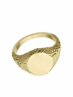 HARRIET MORRIS перстень Glitch из желтого золота