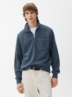 Флисовый джемпер с воротником на молнии Arket