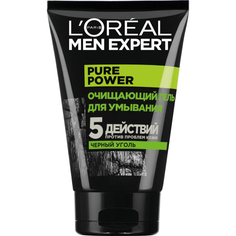 Гель для умывания Loreal Men Expert Pure Power Черный уголь 100 мл L'Oreal