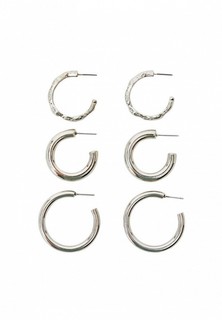 Серьги 3 пары Stradivarius 