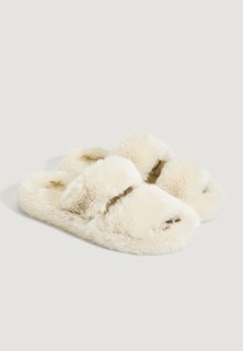 Тапочки Oysho из искусственного меха