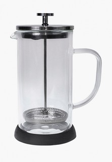 Чайник заварочный Proffi Kitchen Френч-пресс MODERN GLASS с двойными стенками 800 мл