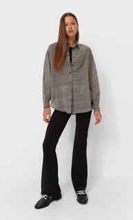 Stradivarius Рубашка Свободного Кроя Multicolor S