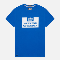 Мужская футболка Weekend Offender Prison AW21, цвет синий