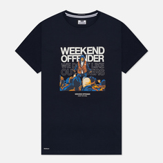 Мужская футболка Weekend Offender Bovver, цвет синий