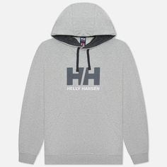 Мужская толстовка Helly Hansen HH Logo Hoodie, цвет серый