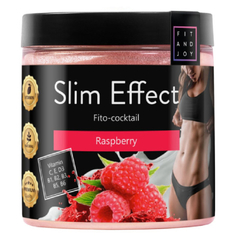FIT AND JOY, Коктейль для похудения Slim Effect, Raspberry, 250 мл