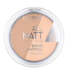 Пудра компактная для лица CATRICE ALL MATT PLUS матирующая тон 028 Honey Beige