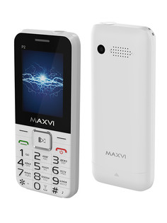 Сотовый телефон Maxvi P2 White