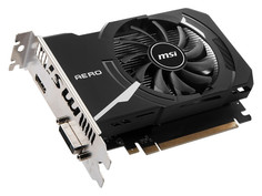 Видеокарта MSI GeForce GT 1030 1189Mhz PCI-E 3.0 2048Mb DDR4 2100Mhz 64 bit DVI HDMI HDCP GT 1030 AERO ITX 2GD4 OC