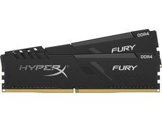 Модуль памяти HyperX Fury Black DDR4 DIMM 3600Mhz PC-28800 CL17 - 16Gb KIT (2x8Gb) HX436C17FB3K2/16