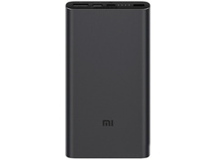Внешний аккумулятор Xiaomi Mi Power Bank 3 10000mAh PLM12ZM Black