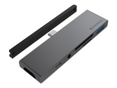 Хаб USB SwitchEasy SwitchDrive 6 в 1 Space Grey GS-105-202-253-101