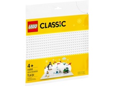Конструктор Lego Classic Белая базовая пластина 1 дет. 11010_1