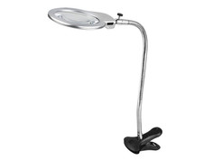 Лупа настольная Kromatech MG15122-1C 2x/5x-130mm с подсветкой 2 LED 23149s108