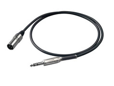 Шнур Proel 6.3mm Jack - XLR 3m BULK210LU3