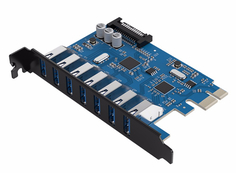 Контроллер Orico PCI-Express PVU3-7U