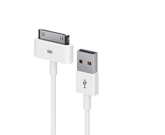 Аксессуар Seven USB - APPLE 30-pin White ПSELAEP1205