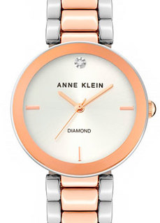 fashion наручные женские часы Anne Klein 1363SVRT. Коллекция Diamond