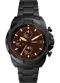 fashion наручные мужские часы Fossil FS5851. Коллекция Bronson Chronograph