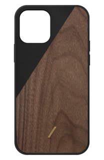 Чехол clic wooden для iphone 12 mini Native Union