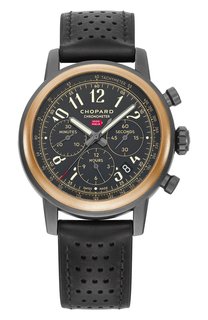 Часы mille miglia chronograph rose gold dlc coated steel Chopard