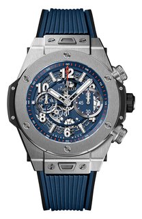 Часы big bang unico titanium blue Hublot