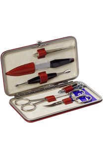 Маникюрный набор из 6-предметов в кожаном чехле Truefitt&Hill